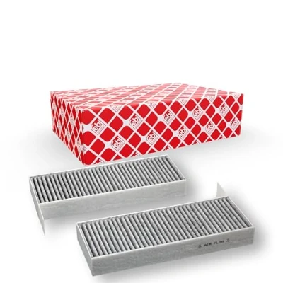 Image of Filter set, cabin air FEBI BILSTEIN 48499