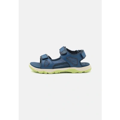 Image of Jack Wolfskin Taraco Beach Unisex Walking sandals for kids, Size: 13K, Evening sky Imitation leather/ textile