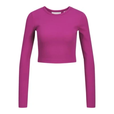 Image of JJXX Long sleeved top, Women&#039;s, Size: XS, Fuchsia red