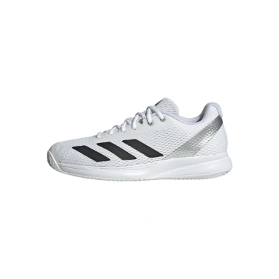 Image of adidas Performance Courtflash Speed 2 Clay court tennis shoes, Men&#039;s, Size: 6, Ftwr white/ftwr white/core black shoes