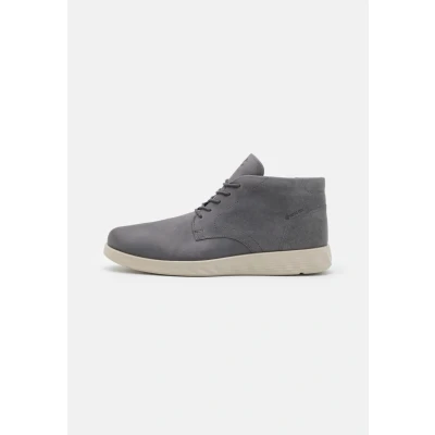 Image of ECCO LITE Hybrid MID CUT Casual laceups, Men&#039;s, Size: 8, Steel Nubuck