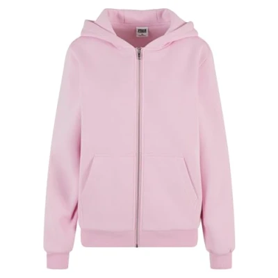 Image of Urban Classics Zipup sweatshirt, Women&#039;s, Size: XS, Softpink