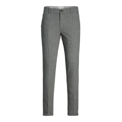 Image of Jack &amp; Jones Premium Jpstmarco Jjhenry Chinos, Men&#039;s, Size: 33x32, Grey melange