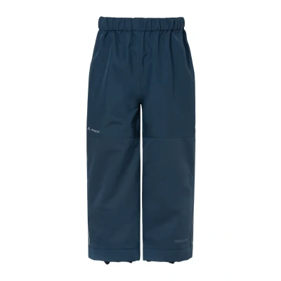 Image of VAUDE Caprea Children&#039;s Rain Trousers, Outdoor Waterproof, Windproof &amp; Breathable, Abrasion Resistant Children, Boys Girls with Adjustable Leg Length