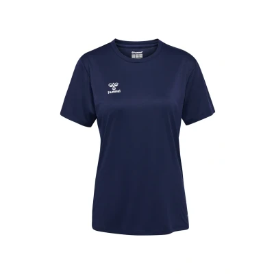 Image of Hummel Essential Sports Tshirt, Women&#039;s, Size: 16, Marine