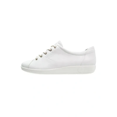 Image of ECCO Women&#039;s Soft 2.0 High Trainers, White, 2.5 UK