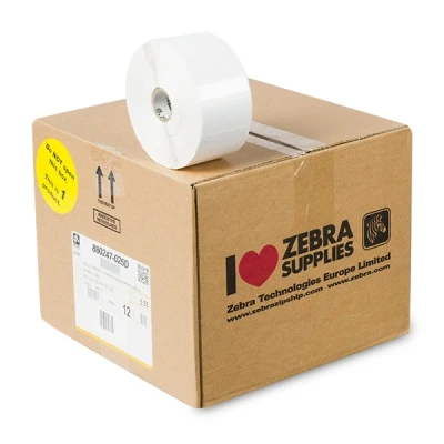 Image of Zebra Z Ultimate 3000T Silver (880 277 076D) 76mm x (12 rolls)