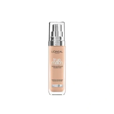 Image of L&#039;Oréal Paris True Match Liquid Foundation with SPF and Hyaluronic Acid 30ml (Various Shades) 4.5N Beige