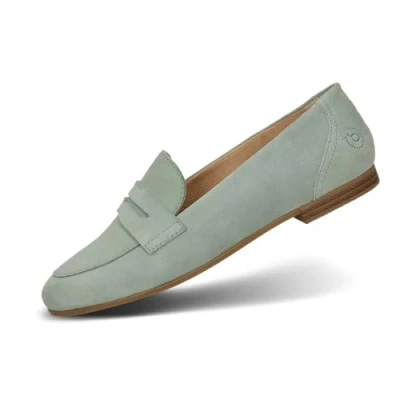 Image of bugatti Slipons, Women&#039;s, Size: 5, Light green Suede