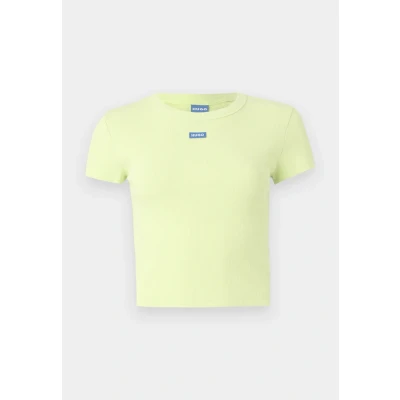 Image of HUGO BABY TEE Basic Tshirt, Women&#039;s, Size: XS, Bright green