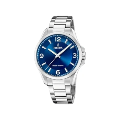 Image of Festina Watch, Men&#039;s, Size: One Size, Bleu foncé
