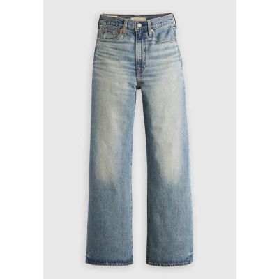 Image of Levi&#039;s Ribcage WIDE LEG Relaxed fit jeans, Women&#039;s, Size: 27x34, Blue denim
