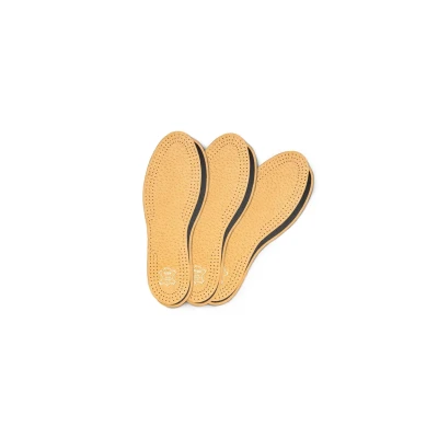 Image of Kaps 3 PAIR PACK Pecari Carbon Elegant AND Comfortable Insole, Size: 8W/7M, Beige