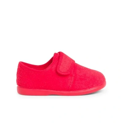 Image of Pisamonas TIRA Adherente Slippers for kids, Size: 8K, Rojo Textile