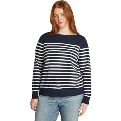 Image of Tommy Hilfiger Curve Jumper Dark night navy/ivory petal, Women&#039;s, Size: 20, petal