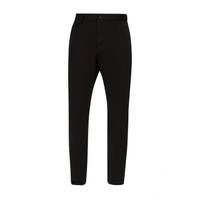 Image of s.Oliver Regular MIT Dobbystruktur Chinos, Men&#039;s, Size: 29, Schwarz