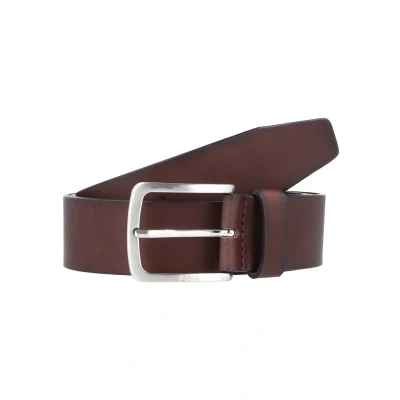 Image of BOSS JOR Belt business, Men&#039;s, Size: 30, Dark brown