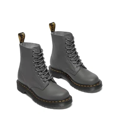 Image of Dr. Martens 1460 Pascal Women&#039;s Black White Ankle Boots, gray, 37 EU