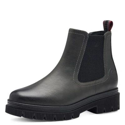 Image of s.Oliver Damen Chelsea Boots mit Reißverschluss Elegant, Grau (Graphite), 36 EU