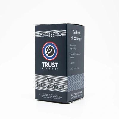 Image of TRUST Sealtex Latex bit bandage Horse Riding Equestrian