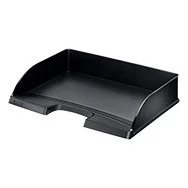 Image of LLeitz Plus Series 52180095 Letter Tray Landscape A4 Pack of 5 Black