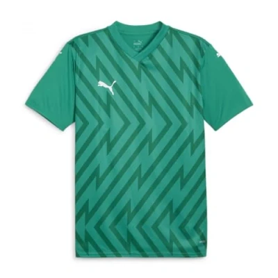 Image of Puma Teamglory JR Unisex Sports Tshirt for kids, Size: 6y (5 6y), Gruenweissgruen