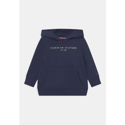 Image of Tommy Hilfiger Children&#039;s Unisex Hoodie Essential with Hood, Twilight Navy, 74
