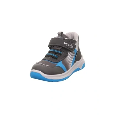 Image of Superfit Cooper Hightop trainers for kids, Size: 12.5K, Grau/türkis shoes