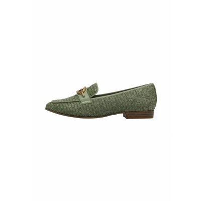 Image of Tamaris Slipons, Women&#039;s, Size: 5, Sage Leather and textile