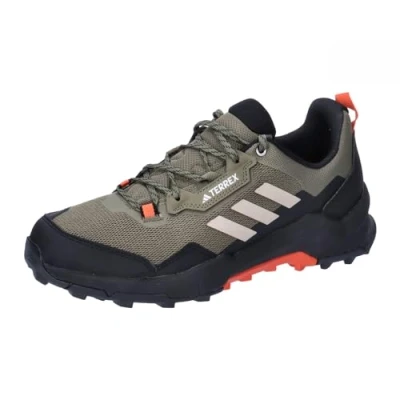 Image of Adidas Terrex AX4 Hiking shoes, Men&#039;s, Size: 6, Olive strata/wonder beige/core black Textile/synthetics