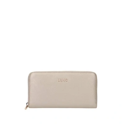 Image of LIU JO ZIP Around Wallet, Women&#039;s, Size: One Size, Gold