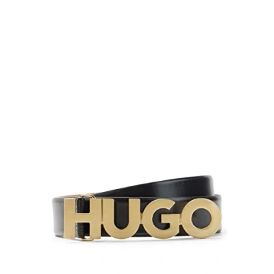 Image of HUGO ZULA BELT Belt, Women&#039;s, Size: 30&quot;, Black
