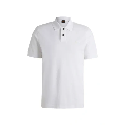 Image of BOSS Prime Polo shirt, Men&#039;s, Size: Large, White