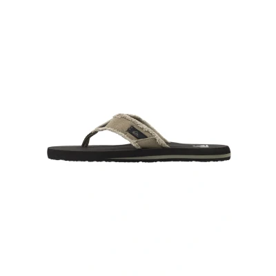 Image of Quiksilver Monkey Abyss Tbar sandals, Men&#039;s, Size: 10, Green/black/brown Textile