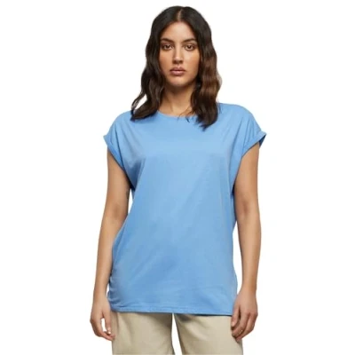 Image of Urban Classics Extended Shoulder Basic Tshirt, Women&#039;s, Size: 5XL, Horizonblue