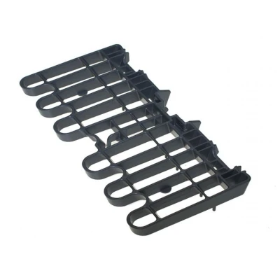 Image of Whirlpool Indesit 488000386609 hole strip C00386609 glass holder, tilting, grey PLP2