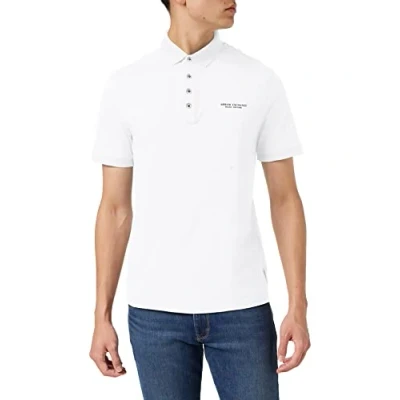 Image of Armani Exchange Polo shirt, Men&#039;s, Size: XL, Weiß