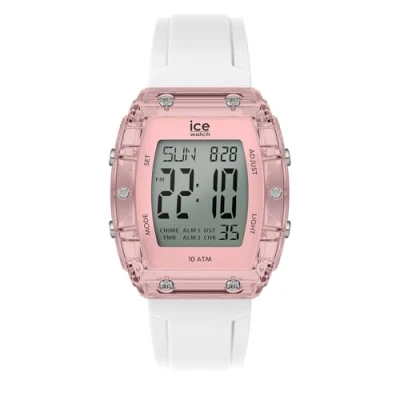 Image of Ice Watch Digital watch, Women&#039;s, Size: One Size, White clear pink s