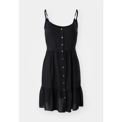 Image of Vero Moda Vmbumpy Short Singlet Dress WVN GA NOOS Day dress, Women&#039;s, Size: XS, Black
