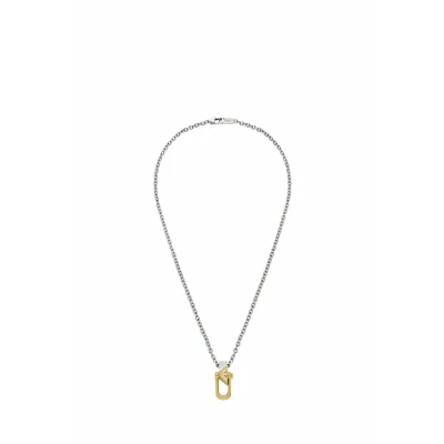 Image of Emporio Armani Men&#039;s Two Tone Stainless Steel Necklace, EGS3243040