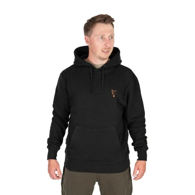 Image of Fox Collection Hoody Black Orange XL Fishing jumper