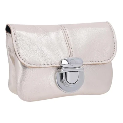 Image of Gusti Eskil Belt Bag Leather Bum Purse Gold Leather, gold, Retro