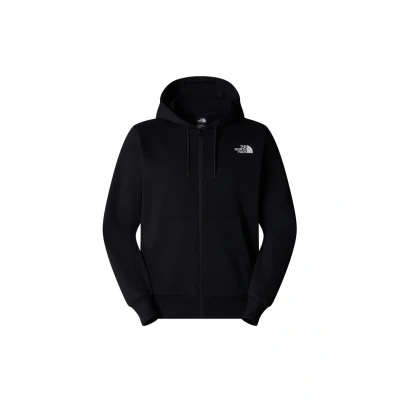 Image of The North Face Simple DOME Zipup sweatshirt, Men&#039;s, Size: Medium, Tnf black