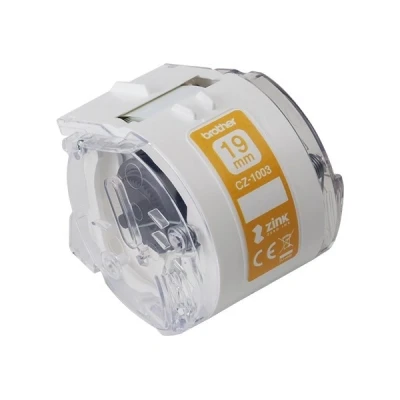 Image of Brother CZ 1003 Zero Ink Roll Cassette, Continuous Length, 19 mm (W) x 5 m (L), Genuine Supplies, White