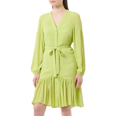 Image of HUGO Kawarda Day dress, Women&#039;s, Size: 16, Bright green