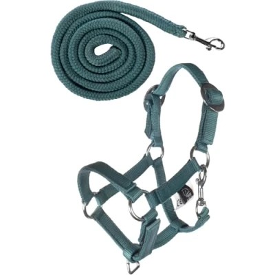 Image of HKM Hobby Horse Halter with Rope