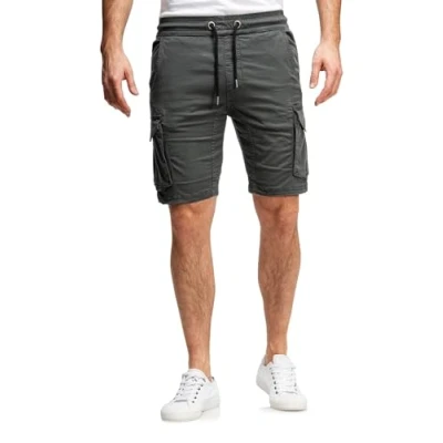Image of Alpha Industries Jogger Shorts, Men&#039;s, Size: XXL, Vintage grey