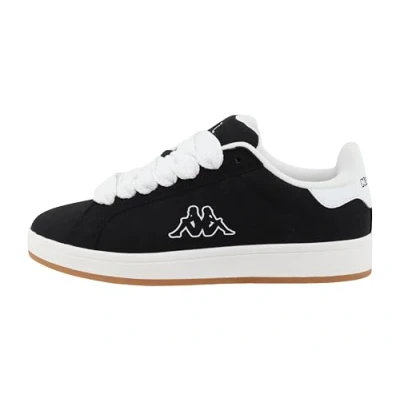Image of Supremo Kappa Women&#039;s 95k0412001 Sneaker, Black White, 7 UK