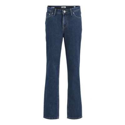 Image of Jack &amp; Jones Junior Iclark Lange Bootcut jeans for kids, Size: 8y, Blau
