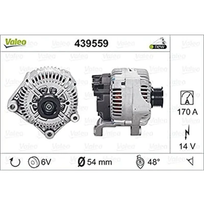 Image of Alternator VALEO 439559